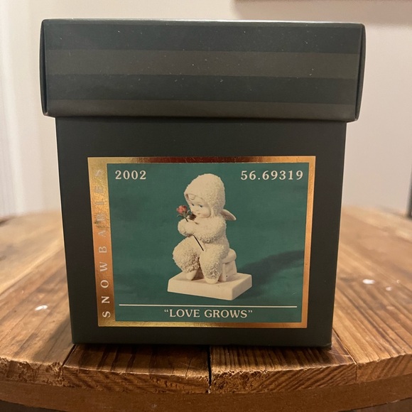 “Love Grows” Snowbabies Figurine by Department 56. 2002 - Picture 2 of 3